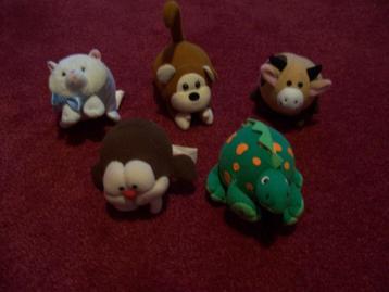 5 mini knuffel stuiters beschikbaar voor biedingen