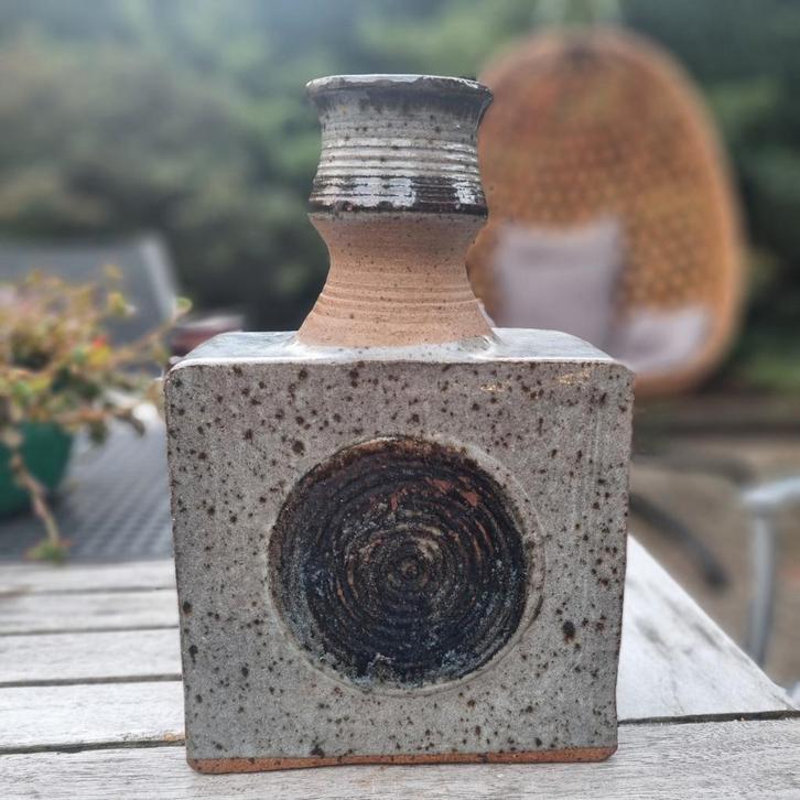 Robuuste vaas, Deens Keramiek, gaaf als lampenvoet, 27 cm, Antiek en Kunst, Antiek | Keramiek en Aardewerk, Ophalen of Verzenden