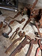 Oud Gereedschap: Bankschroef, Tangen & Meer, Antiek en Kunst, Ophalen of Verzenden