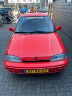 Suzuki Swift 1.3 GTI Twin-cam 16V U9 1992 Rood, Auto's, Voorwielaandrijving, Stof, 4 cilinders, 100 pk