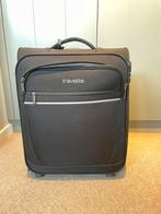 Travelite handbagage koffer boardtrolley zwart Travelbags, Ophalen, 50 tot 60 cm, Hard kunststof, Zo goed als nieuw