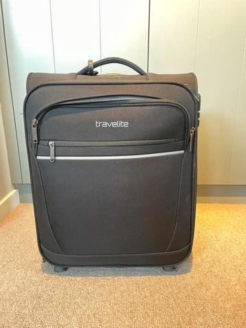 Travelite handbagage koffer boardtrolley zwart Travelbags beschikbaar voor biedingen