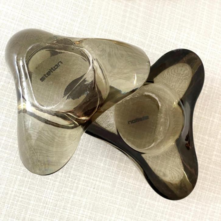 Stelton Denmark WAXINEHOUDERS Scandinavisch vintage design, Huis en Inrichting, Woonaccessoires | Kandelaars en Kaarsen, Gebruikt
