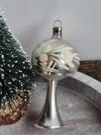 Vintage kerstbal lamp zilver 505, *, Gebruikt, *, Ophalen of Verzenden