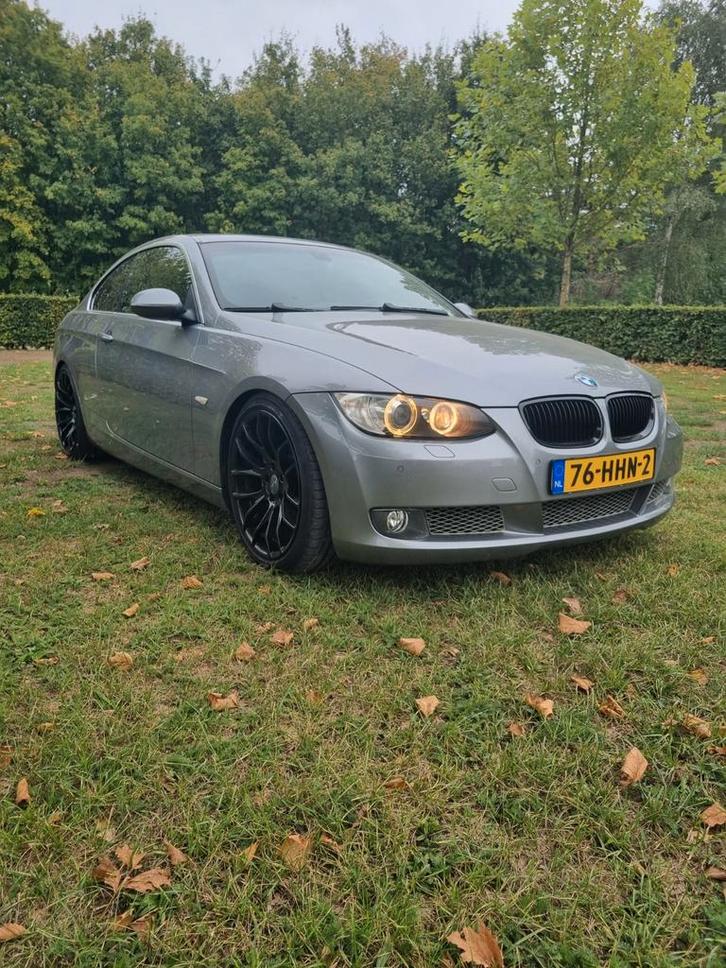 BMW 3-Serie 3.0 I 335 Coupe AUT 2008 Grijs, Auto's, BMW, Particulier, 3-Serie, ABS, Adaptieve lichten, Airbags, Airconditioning