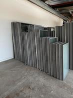 Aluminium systeem wanden met glas, Doe-het-zelf en Verbouw, Platen en Panelen, Ophalen, Zo goed als nieuw, Overige materialen