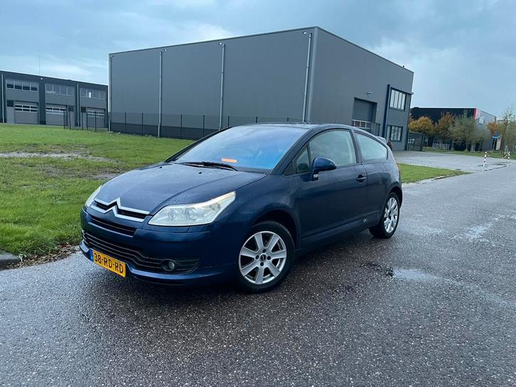 Citroën C4 2.0 VTS 16V Coupe 2005 Blauw, Auto's, Citroën, Particulier, C4, Benzine, D, Coupé, Handgeschakeld, Origineel Nederlands