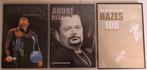 Dvd's André Hazes 3 stuks, Cd's en Dvd's, Dvd's | Muziek en Concerten, Alle leeftijden, Ophalen of Verzenden, Gebruikt, Muziek en Concerten