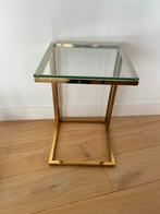 Eric Kuster bijzettafel - goud, Huis en Inrichting, Minder dan 55 cm, Vierkant, Ophalen, 45 tot 60 cm