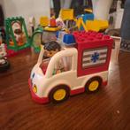 Duplo Ambulance met Figuur, Ophalen of Verzenden, Zo goed als nieuw, Jongen of Meisje