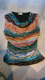 Geplooide Top met Watervalhals – Maat S, Fifilles Paris, Kleding | Dames, Ophalen of Verzenden, Zo goed als nieuw, Maat 38/40 (M)