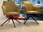 2 Leolux Mara Cruz stoelfauteuils (draaibaar)