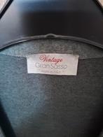 Gran Sasso wollen gilet groen/grijs maat M, Ophalen of Verzenden, Maat 48/50 (M), Groen, Gran Sasso