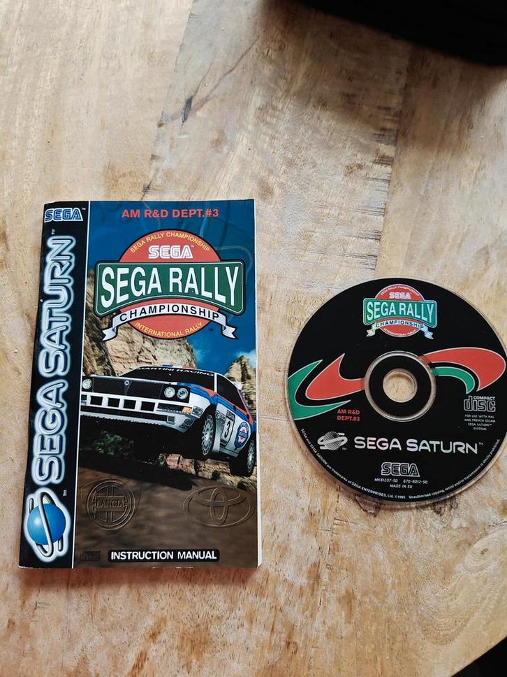 Sega Rally Championship Saturn, Spelcomputers en Games, Games | Sega, Zo goed als nieuw, Mega Drive, 1 speler, Vanaf 3 jaar, Ophalen of Verzenden