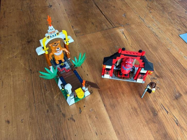 LEGO Passage of Jun-Chi 7413 + LEGO Tygurah's Roar 7411, Kinderen en Baby's, Speelgoed | Duplo en Lego, Zo goed als nieuw, Lego