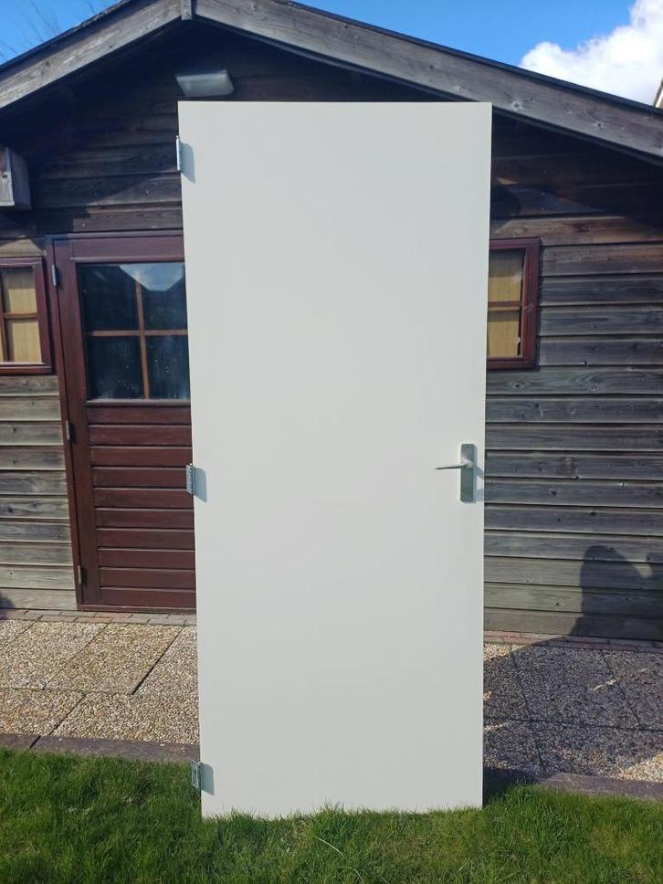 binnendeuren - Stomp en opdek, Doe-het-zelf en Verbouw, Deuren en Horren, Gebruikt, Binnendeur, 200 tot 215 cm, 80 tot 100 cm