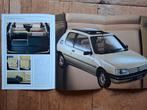 Peugeot 205 Indiana folder - 1991, Ophalen of Verzenden, Zo goed als nieuw, Peugeot