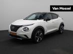 Nissan Juke 1.6 Hybrid N-Design 143pk | Automaat | Navigatie, Gebruikt, Met garantie (alle), Wit, Origineel Nederlands