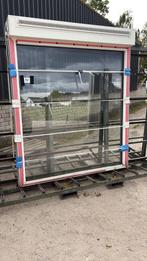 (35) Nieuw aluminium vast raamkozijn incl glas en rolluik, Ophalen, Raamkozijn, 150 tot 225 cm, 150 tot 225 cm