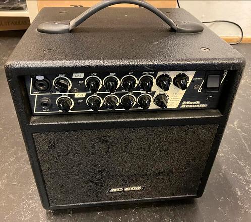 Mark Acoustic AC 601 Akoestische gitaar versterker combo, Muziek en Instrumenten, Versterkers | Bas en Gitaar, Zo goed als nieuw