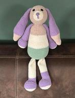 Nieuw: gehaakte lappenpop / konijn, Ophalen, Zo goed als nieuw, Konijn