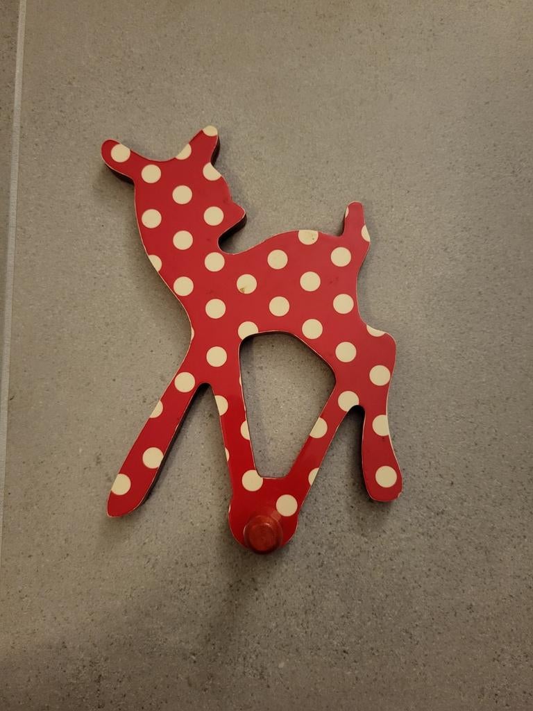 Leuke kinder kapstok - Herten design, Ophalen, Gebruikt, Minder dan 100 cm, Kinderkapstok