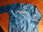 Blauw politie vestje + pet voor jongetje, Ophalen of Verzenden, Gebruikt, 104 of kleiner, Jongen of Meisje
