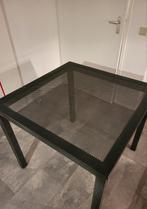 Metalen tuin tafel., Huis en Inrichting, Tafels | Salontafels, Gebruikt, Minder dan 50 cm, Rechthoekig, 50 tot 100 cm