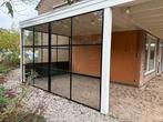 Stalen panelen met glas voor serre/overkapping, Tuin en Terras, Overkappingen, Ophalen, Zo goed als nieuw, Serre