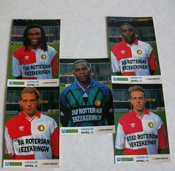 5x Feyenoord spelerskaarten beschikbaar voor biedingen