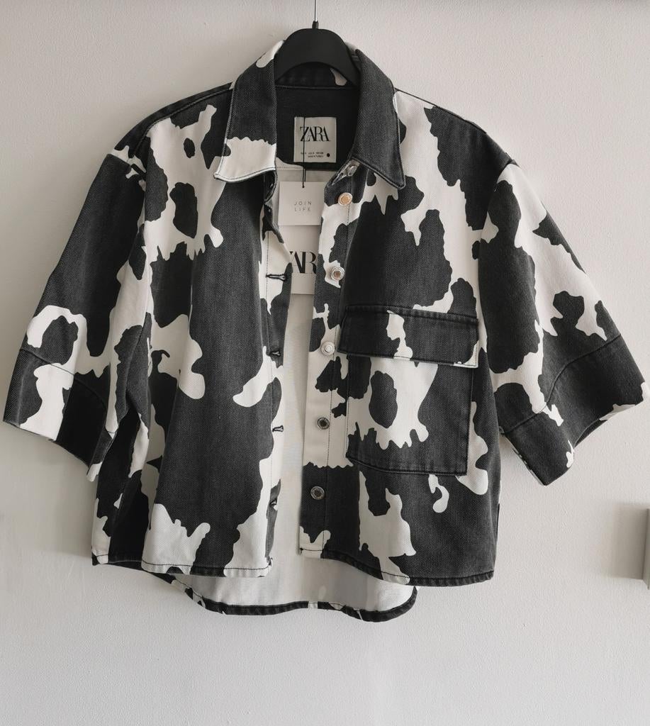 ZARA spijkerjasje mt. S/M, Overige kleuren, Verzenden, Zara, Nieuw