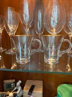 L’OR glazen kopjes voor koffie of thee goudrand, Ophalen of Verzenden, Overige stijlen, Kop(pen) en/of Schotel(s), Glas