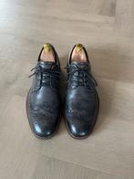 Eco leren schoen maat 43 zo goed als nieuw, Zwart, Zo goed als nieuw, Veterschoenen, Eco