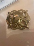 fortificatie baret embleem genie troepen landmacht, Ophalen of Verzenden, Landmacht, Nederland, Embleem of Badge