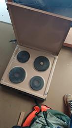 Elektrische kookplaat met perilex stekker, Witgoed en Apparatuur, Ophalen, Gebruikt, 4 kookzones, Vrijstaand
