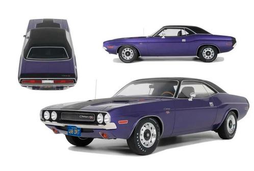 1:18 Dodge Challenger R/T uit 1970 Plum Grazy Ottomobile, Hobby en Vrije tijd, Modelauto's | 1:5 tot 1:12, Nieuw, Auto, 1:9 t/m 1:12