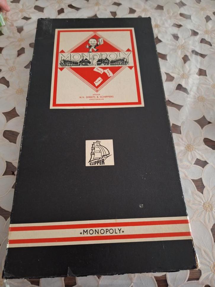 Oude Monopoly. Nederlandse Gulden Editie. Compleet., Hobby en Vrije tijd, Gezelschapsspellen | Bordspellen, Zo goed als nieuw