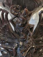 Garuda massief zwaar houtsnijwerk -perfect!, Antiek en Kunst, Kunst | Beelden en Houtsnijwerken, Ophalen of Verzenden