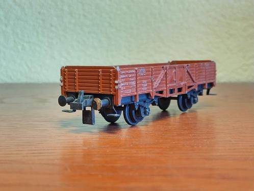 Trix Express 20/83 - Lageboordwagon Linz, Hobby en Vrije tijd, Modeltreinen | H0, Gebruikt, Wagon, Gelijkstroom, Trix, Ophalen of Verzenden