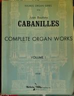 Cabanilles - Complete organ works I, Ophalen of Verzenden, Zo goed als nieuw, Klassiek