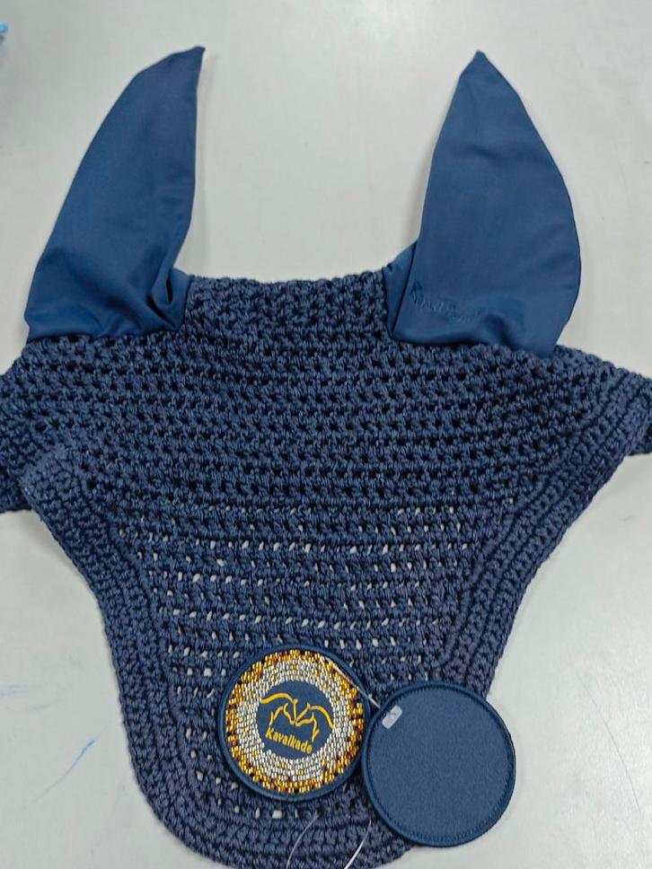 Kavalkade oornetje full blauw, Dieren en Toebehoren, Paarden en Pony's | Overige Paardenspullen, Nieuw, Ophalen of Verzenden