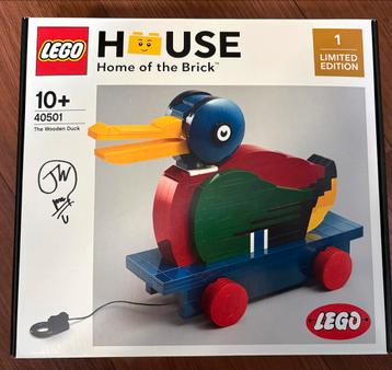 Lego 40501 Houten Eend - Nieuw & Gesigneerd! beschikbaar voor biedingen
