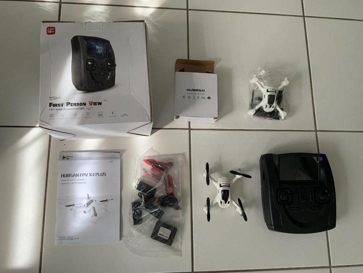 Hubsan FPV X4 Plus Drone Compleet met VEEL assesoires, Audio, Tv en Foto, Drones, Zo goed als nieuw, Drone met camera, Ophalen of Verzenden