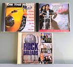 Cd's: 3 x Rock hits & Ballads, Ophalen, Zo goed als nieuw, Poprock