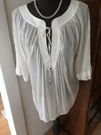 Massimo dutti zijde blous 40, Ophalen of Verzenden, Zo goed als nieuw, Maat 38/40 (M), Wit
