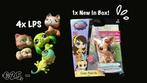 Littlest Pet Shop 4 los + 1 nieuw in doos, Verzamelen, Poppetjes en Figuurtjes, Zo goed als nieuw, Verzenden