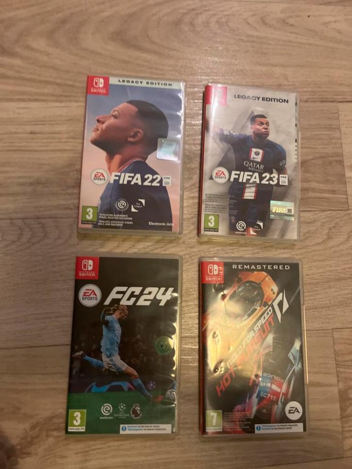 Nintendo Switch Games: FIFA 22, 23, FC24, Need for Speed, Spelcomputers en Games, Games | Nintendo Switch, Nieuw, Sport, 1 speler