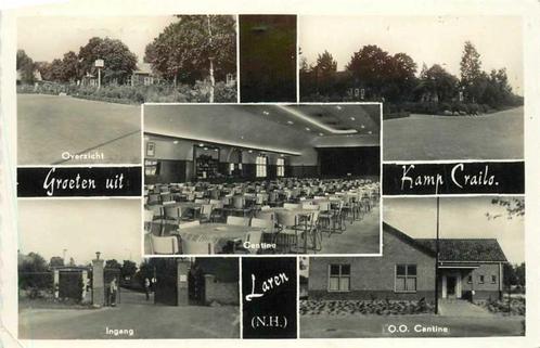 (380-088-025) Laren NH  Kamp Crailo, Verzamelen, Ansichtkaarten | Nederland, Noord-Holland, Verzenden