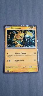 Electabuzz 125/165 Cosmic Holo - Pokémonkaart, Ophalen of Verzenden, Zo goed als nieuw, Losse kaart, Foil