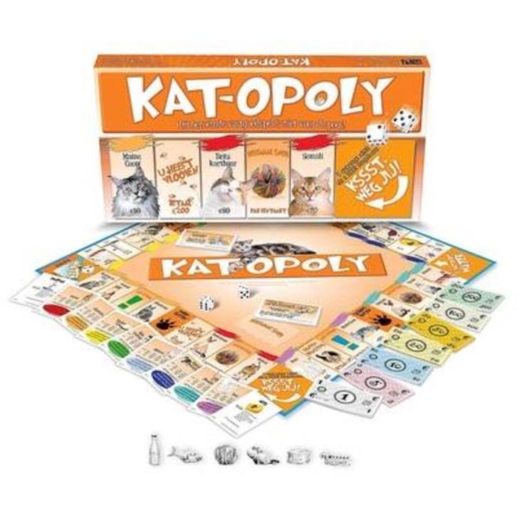 Kat-Opoly, Hobby en Vrije tijd, Gezelschapsspellen | Bordspellen, Nieuw, Ophalen of Verzenden